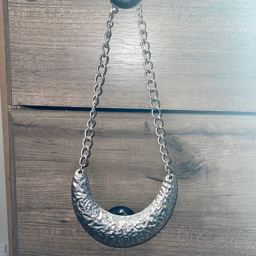 Short Silver Necklace
